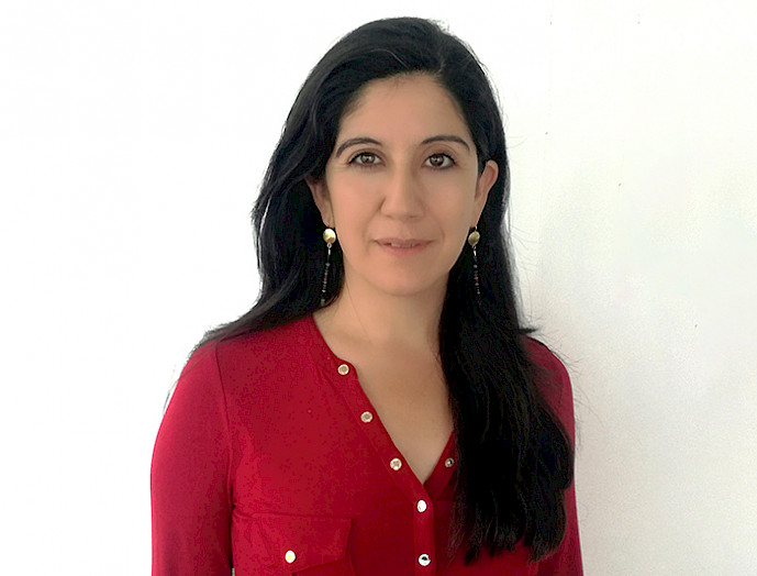Fotografía facial de Claudia Prieto
